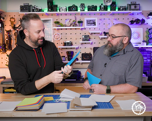 DIY Sketchbook Video for Design. Shoot. Build.